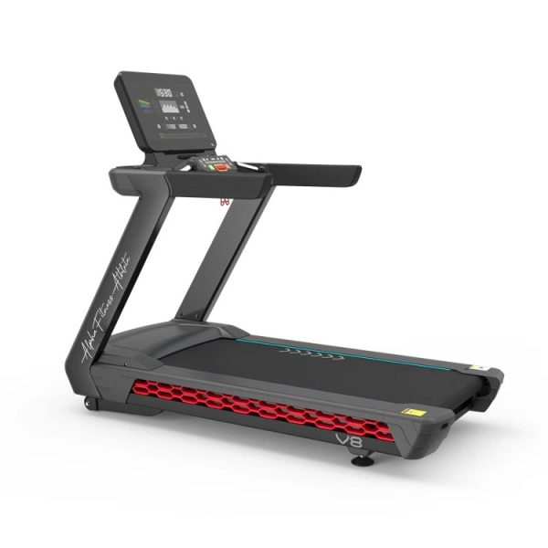 V8 Motorized Treadmill for Home & Gym – Heavy-Duty Running Machine with Touchscreen Display AFA-003