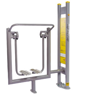 Outdoor Single Air Walker with Side Support for Parks & Open Gyms – Low-Impact Cardio Fitness Equipment - AW-001