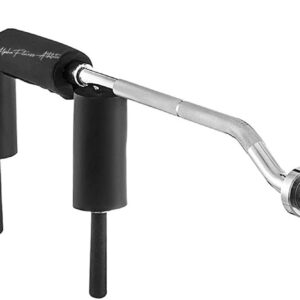 Safety Squat Bar for Gym | Olympic Squat Bar with Shoulder & Neck Pad | Powerlifting-BARB-05