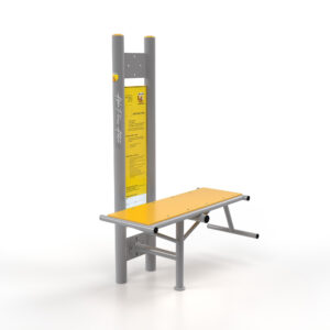 Outdoor Sit-Up & Ab Bench – Park Core Workout Equipment BNCH-001
