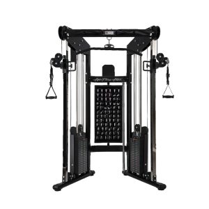 All-in-One Functional Smith Machine – Commercial Multi-Gym with Dual Pulley, Smith Bar and Accessory Rack - CAM-003
