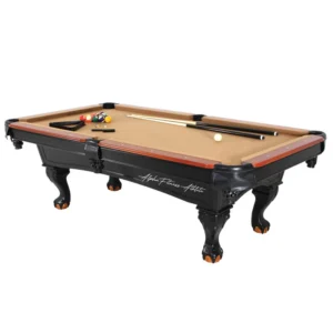Classic 8-Foot Pool Table for Home | Billiards Table with Cues & Balls - CBT-001