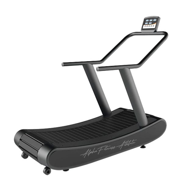 Curved Manual Running Treadmill for Home Gym – Self-Powered Trainer – ICTD-003