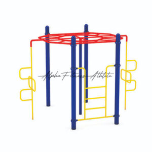 Hexagon Monkey Bar Climber for Kids – Outdoor Playground Climbing Frame - OPSW-001
