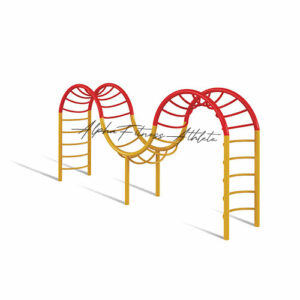 Wave Monkey Bar Climber for Kids – Outdoor Playground Climbing Equipment - OPZZC-001