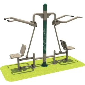 Outdoor Double Chest Press Machine for Parks & Open Gyms – Heavy-Duty Fitness Equipment - OTGE-0011