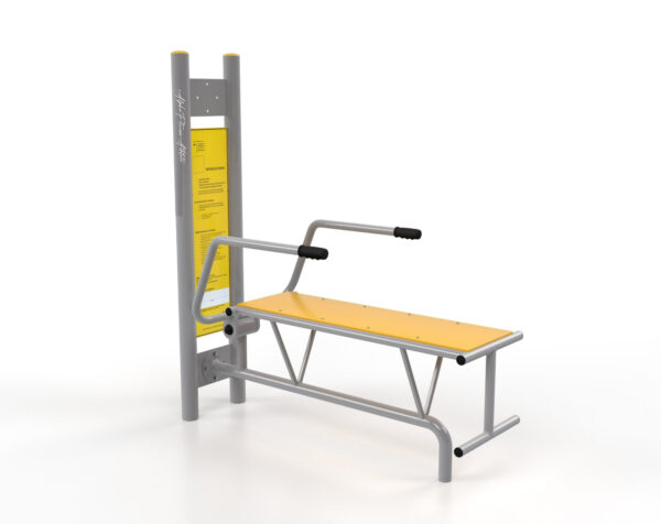 Outdoor Seated Push & Pull Machine for Parks & Open Gyms – Dual Upper Body Strength Fitness Equipment - PLBC-001 - Image 2