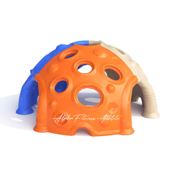 Kids Outdoor Climbing Dome with Crawl Holes – Multicolor Activity Climber - PSC-002 - Image 3