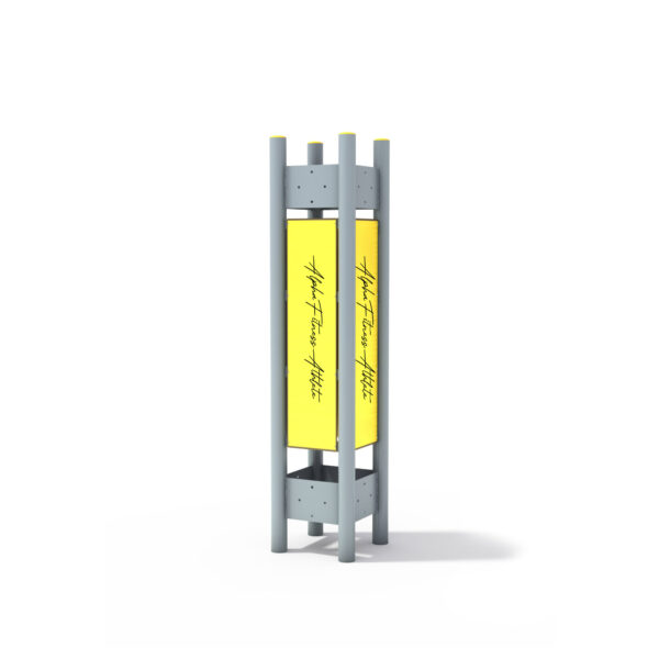 Central Hub Column for Multi-Station Outdoor Gym – Heavy-Duty Modular Mounting Structure - QDP-001 - Image 2