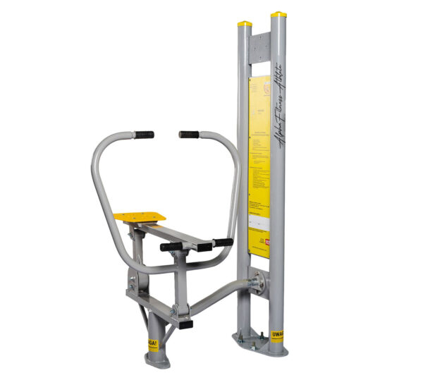 Outdoor Chest Press & Rowing Machine for Parks – Dual Upper Body Fitness Equipment – RWR-001 - Image 2