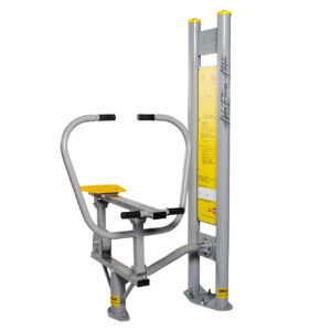 Outdoor Chest Press & Rowing Machine for Parks – Dual Upper Body Fitness Equipment – RWR-001