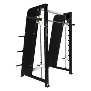 Commercial Angled Smith Machine with Plate Storage – SMM-005