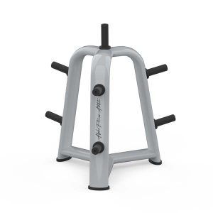 Olympic Weight Plate Tree Rack – Heavy-Duty Gym Weight Storage Stand - WPLT-001