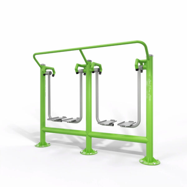 Triple Outdoor Air Walker – 3-User Leg Exercise Machine for Parks and Open Gyms – AWD-001 - Image 3