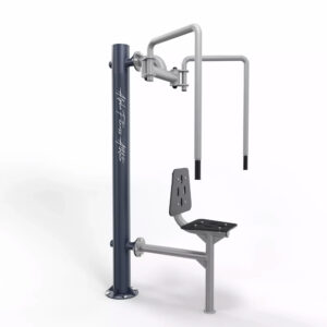 Outdoor Lat Pulldown Machine – Seated Upper Body Fitness Equipment for Parks and Gyms - BP-001