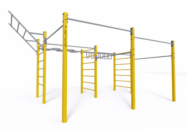 Outdoor Monkey Bar Climbing Frame – Multi-Functional Calisthenics & Park Fitness Structure – CPE-009