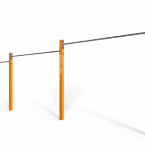 Outdoor Horizontal Bar Station for Park Gym – Multi-Height Pull-Up & Calisthenics Equipment – CPE-003