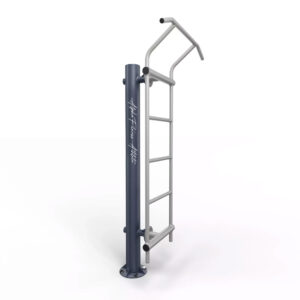 Outdoor Pull-Up and Climbing Ladder – Vertical Fitness Bar for Parks and Calisthenics Training - LDER-001