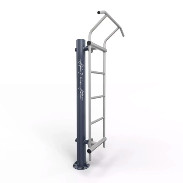 Outdoor Pull-Up and Climbing Ladder – Vertical Fitness Bar for Parks and Calisthenics Training - LDER-001