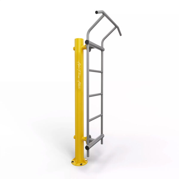 Outdoor Pull-Up and Climbing Ladder – Vertical Fitness Bar for Parks and Calisthenics Training - LDER-001 - Image 4