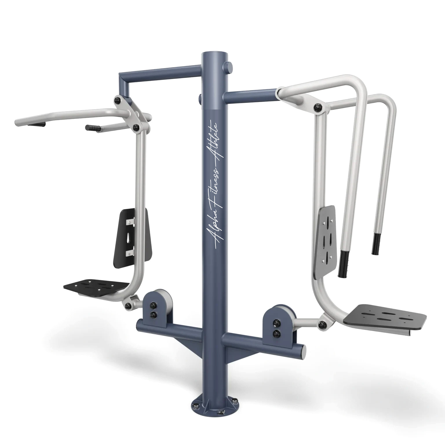 Outdoor Chest Press and Pull Machine – Dual Bodyweight Strength Equipment for Parks and Fitness Zones  - PPC-001 - Image 3