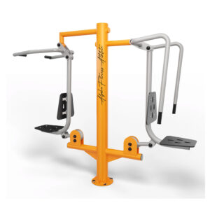 Outdoor Chest Press and Pull Machine – Dual Bodyweight Strength Equipment for Parks and Fitness Zones  - PPC-001