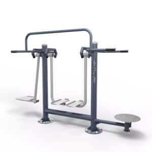 3-in-1 Outdoor Gym Equipment – Air Walker, Leg Press and Waist Twister for Parks - SAWT-001