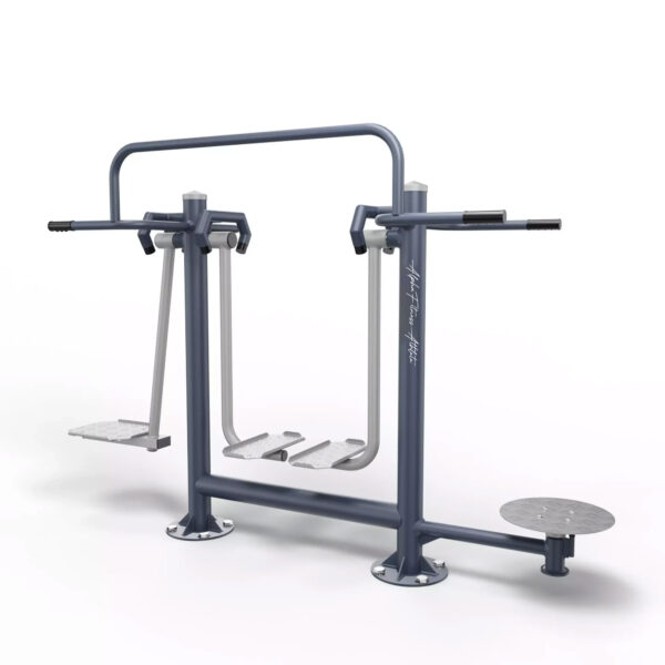 3-in-1 Outdoor Gym Equipment – Air Walker, Leg Press and Waist Twister for Parks - SAWT-001