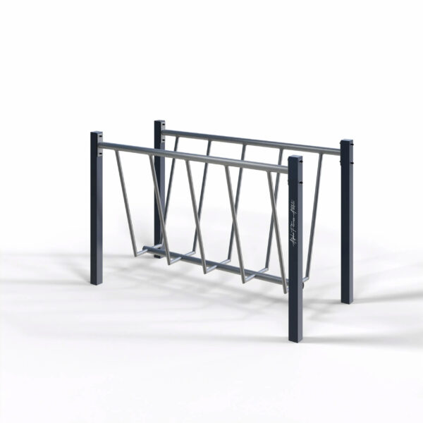 Outdoor Zigzag Climbing Ladder Station – Obstacle Course and Functional Fitness Equipment – SWB-001 - Image 3