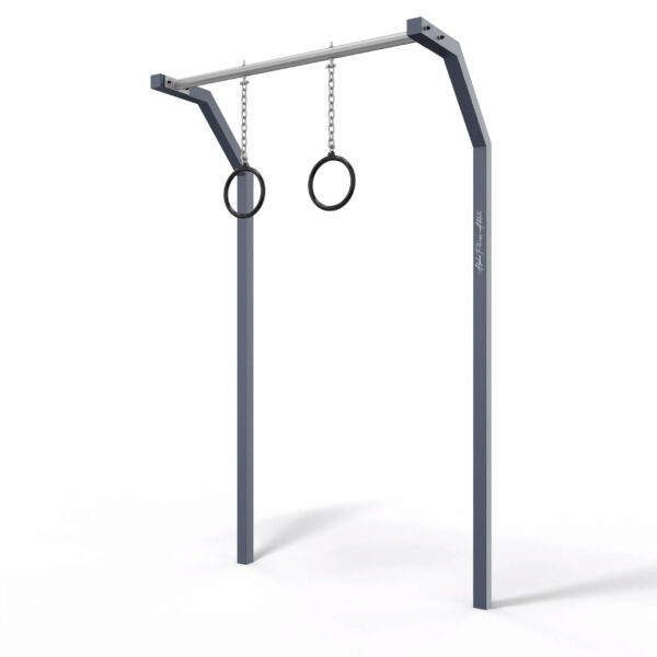 Outdoor Gymnastic Ring Station – Hanging Rings for Calisthenics and Ninja Training – SWGR-001 - Image 2