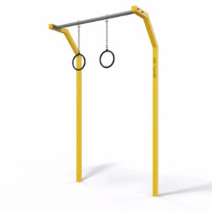 Outdoor Gymnastic Ring Station – Hanging Rings for Calisthenics and Ninja Training – SWGR-001