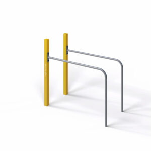 Outdoor Parallel Bars for Calisthenics – Wall-Mounted Dip Station for Bodyweight Training –  SWHRP-001