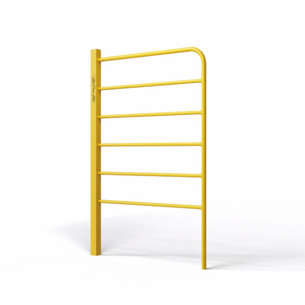 Curved Outdoor Wall Ladder for Calisthenics and Fitness – Steel Stretching and Climbing Station for Adults - SWL-002 - Image 3