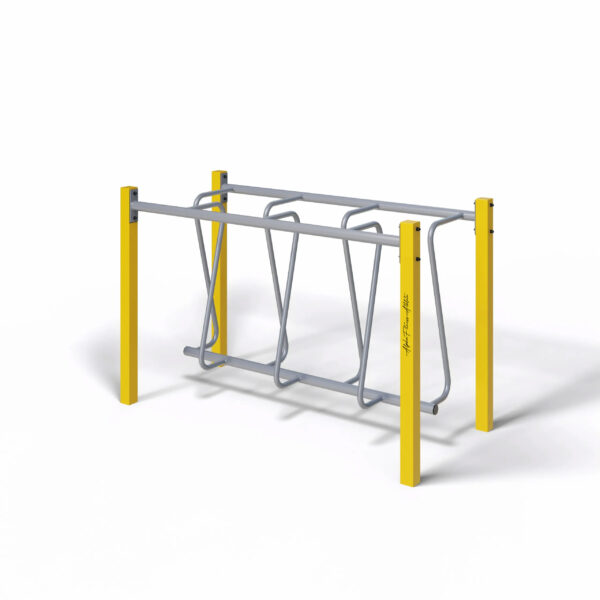 Zigzag Parallel Bar Obstacle Station for Outdoor Calisthenics and Functional Training – Heavy-Duty Fitness Frame – SWS-001 - Image 3