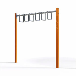 U-Grip Monkey Bar Obstacle Rig – Outdoor Calisthenics Climbing Frame for Obstacle Course Training  – SWSH-001