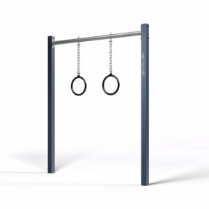 Outdoor Gymnastics Ring Station – Heavy-Duty Fitness Equipment for Calisthenics and Obstacle Training – SWW-001