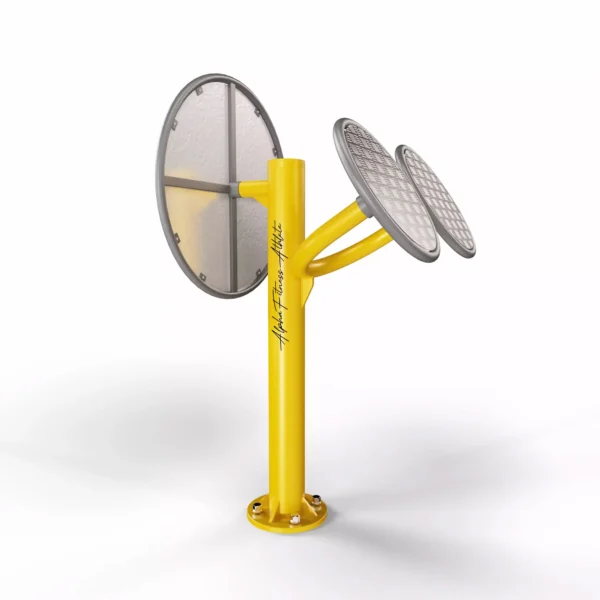 Outdoor Triple Arm Rotator Machine – Shoulder Flexibility and Mobility Equipment for Parks – TCAW-001 - Image 3
