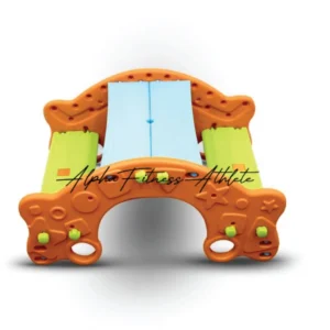 2-in-1 Kids Climber & Activity Table IndoorOutdoor Play Set 95.5 x 47.5 x 18.5 cm Multifunctional Design