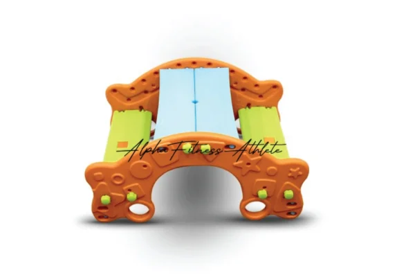 2-in-1 Kids Climber & Activity Table IndoorOutdoor Play Set 95.5 x 47.5 x 18.5 cm Multifunctional Design