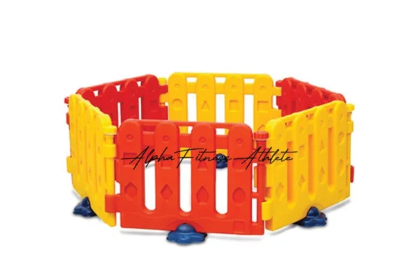 Colorful Play Pen for Toddlers – Heavy-Duty Baby Fence for Indoor & Outdoor Play Durable Activity Enclosure (2–5 Years)