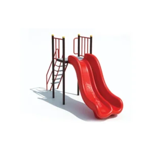 Double Wave Slide for Kids – Dual Lane Outdoor Playground Slide