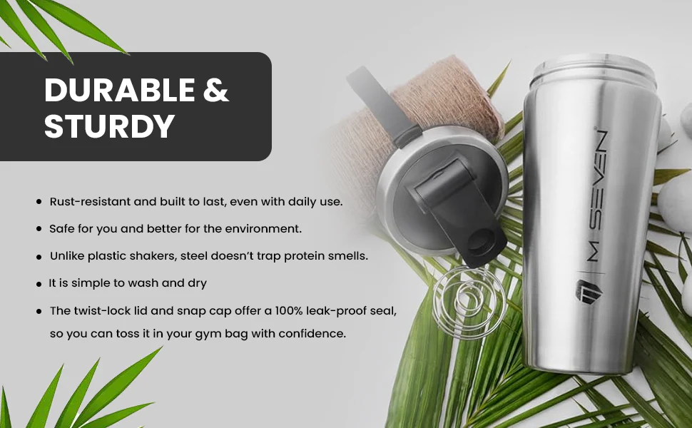 M7 Stainless Steel 750 ml Shaker