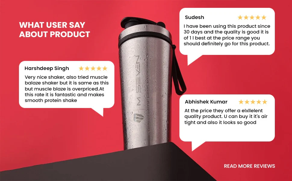 M7 Stainless Steel 750 ml Shaker