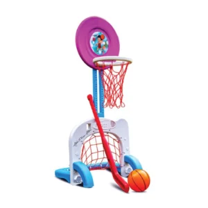 Kids Basketball Hoop Set – Adjustable Height, Indoor Outdoor Sports Toy (45x54x121 cm)