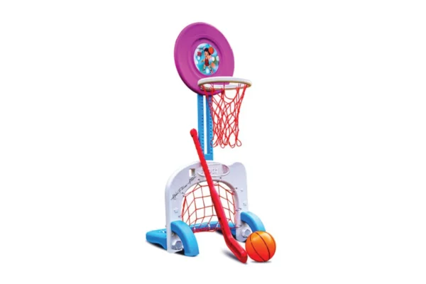 Kids Basketball Hoop Set – Adjustable Height, Indoor Outdoor Sports Toy (45x54x121 cm)
