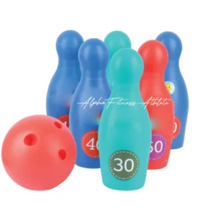 Kids Bowling Set – Colorful Indoor Outdoor Toy Game Lightweight & Safe for Toddlers 25x34x17 cm