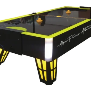 Neon Glow Air Hockey Table