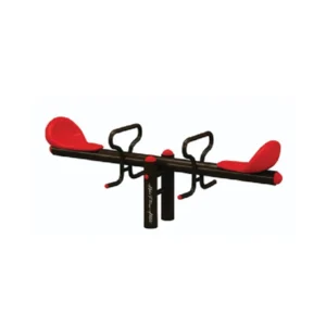 Outdoor Seesaw with Safety Handles – Heavy-Duty Playground Teeter-Totter for Kids