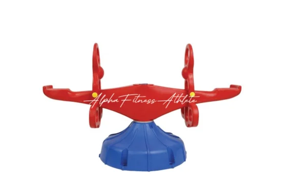 Spin-O-Round Seesaw for Kids – 360° Rotating Ride-On Toy for Outdoor Play (Ages 2–5)