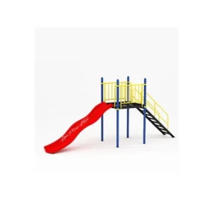 Wavy Slide Outdoor Play Structure for Schools & Parks – FNST-0012